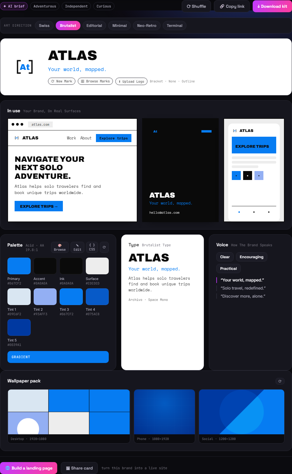 Brandbox screenshot 3
