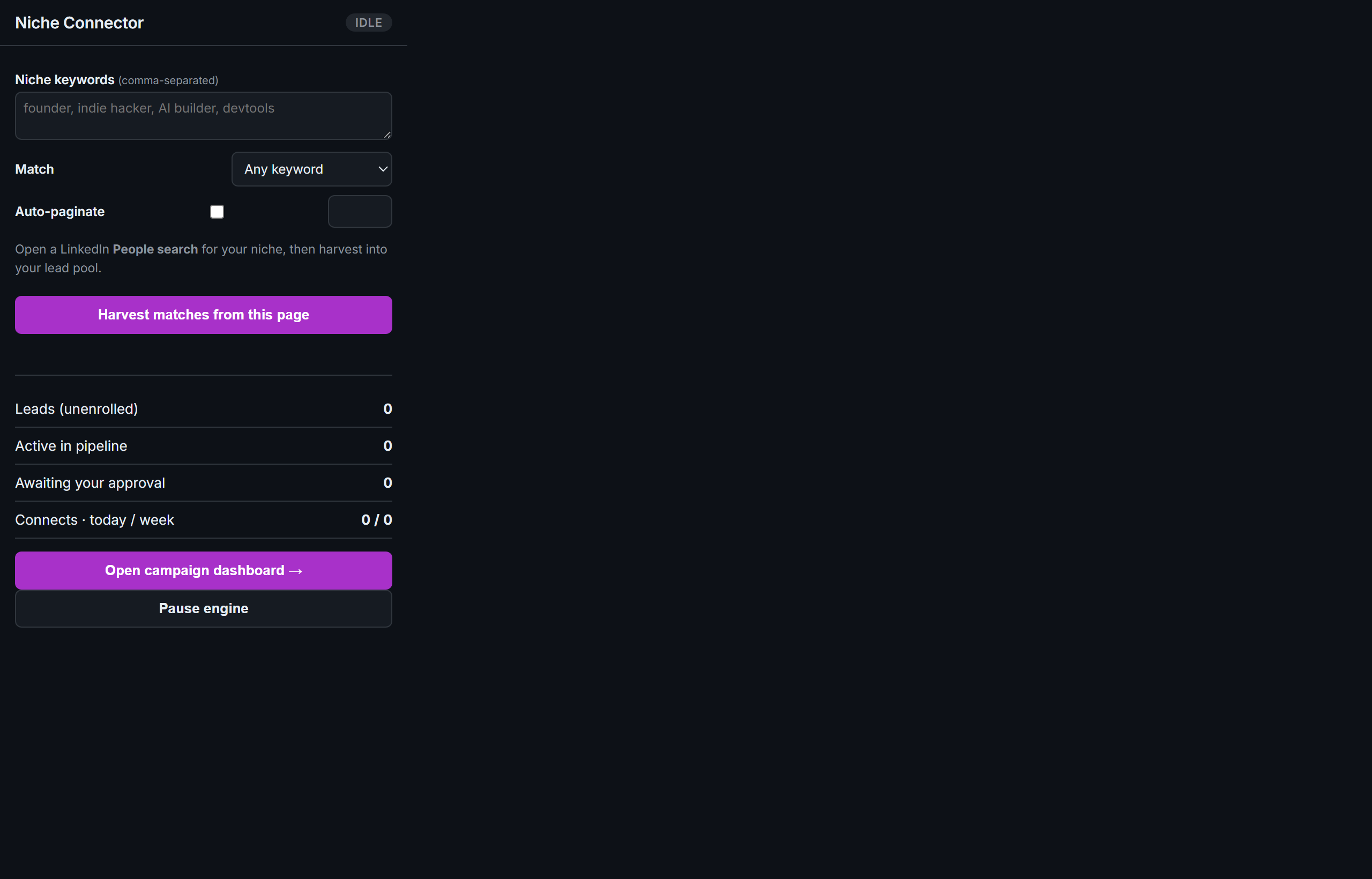 Niche Connector screenshot 2